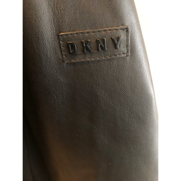 DKNY faux fur-trimmed down-filled jacket coat - New with Tags - Large - Picture 7 of 15